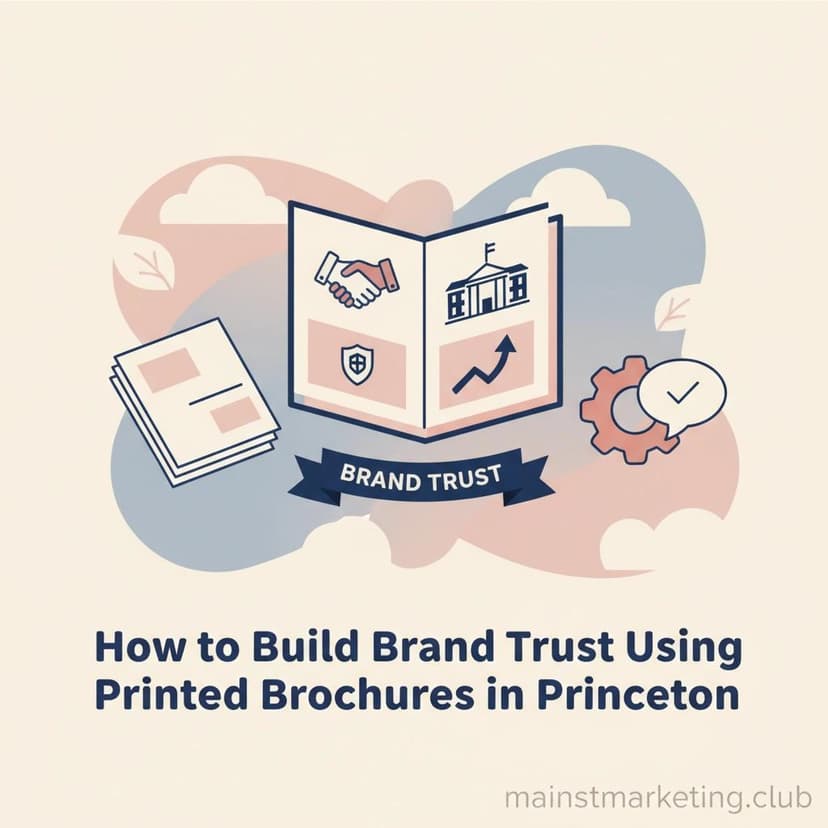 How to Build Brand Trust Using Printed Brochures in Princeton